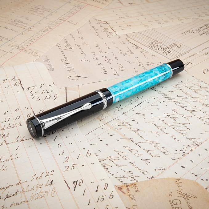 Conklin Duragraph Fountain Pen Turquoise Nights - Image 2