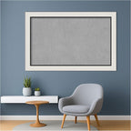 Amanti Art Silver Framed Magnetic Board 30x46 Large Vision Board - Image 6