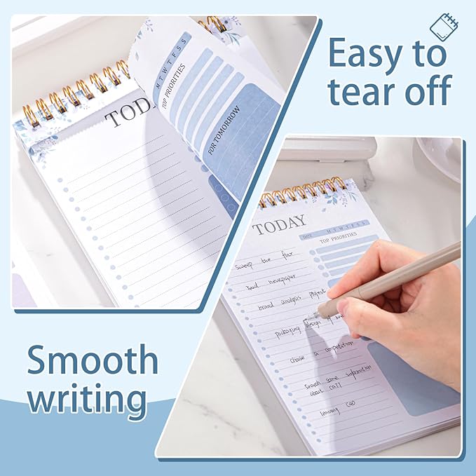 Thboxes 2 Packs To Do List Notepad, Totally 208 Pages To Do List Notebook A5 - Image 7