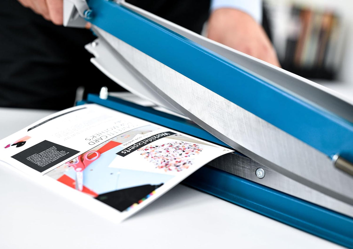 Dahle 565 Premium Guillotine Trimmer, 15" Cut Length, 35 Sheet Capacity,...