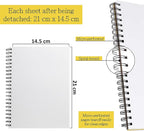 Elan A5 Drawing Book, 50 Sheets Italian Paper 90 lb/200 GSM, Acid-Free Sketch - Image 3