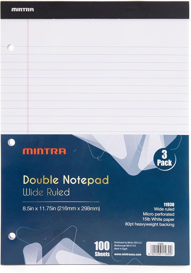 Mintra Office Legal Pads, 8.5in x 11in) - Image 5