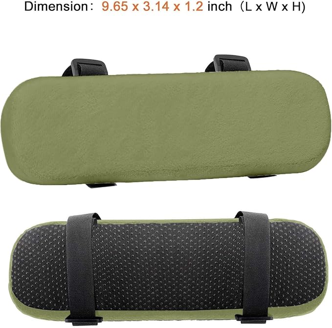 MOSISO Chair Armrest Pads, Memory Foam Home/Office Chair Arm Rest Covers Comfy - Image 6