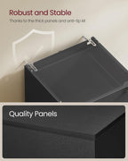 vasagle 3 drawer file cabinet with locks, for, package contents