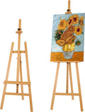 VISWIN Wooden Art Easel for Painting, Adjustable & Foldable Beech Wood Display by VISWIN