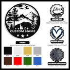 Custom Bear Metal Sign, Custom Bear Metal Wall Art Decor, Personalized Last - Image 4