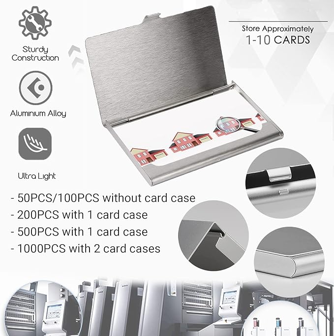 Custom Business Cards Double-Sided Personalized Stationery | Professional - Image 4