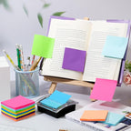 Meanplan 3 Pack Pop up Sticky Dispenser Note Holder Black Base - Image 6