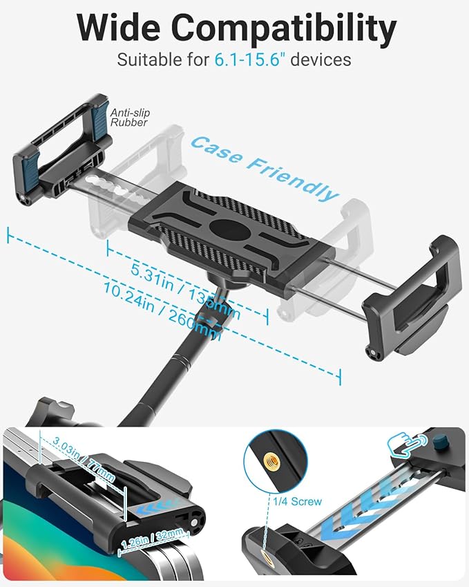 INSSKY Metal Kitchen Tablet Stand, Fit - Image 6