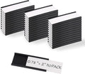 Realth C Channel Magnetic Label Holders 30 Pack 0.78" x 2" by Realth