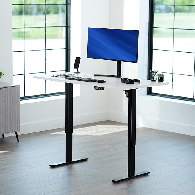 VIVO Electric 60 x 30 in Standing Desk, Memory Height Adjustment, 1B Series - Image 2