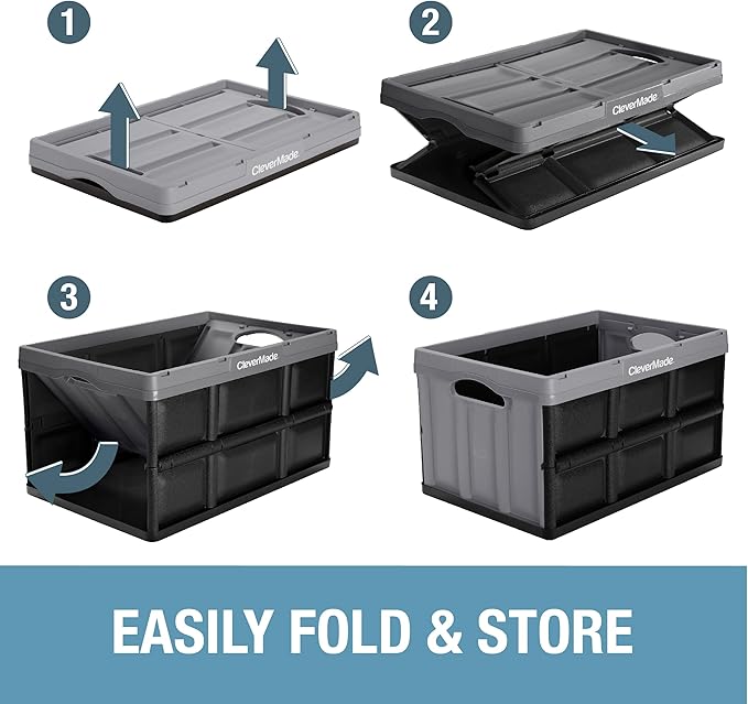 CleverMade Collapsible Storage Bins - Image 5