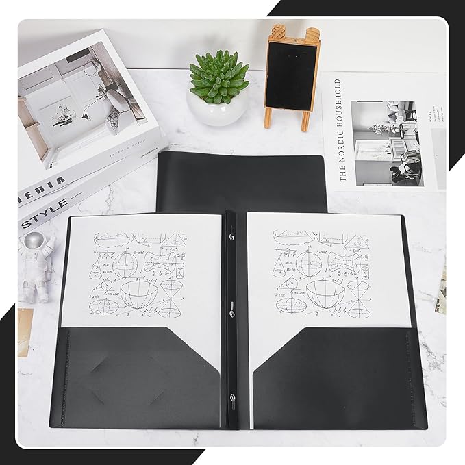 Lincia 100 Pcs Plastic Folders - Image 4