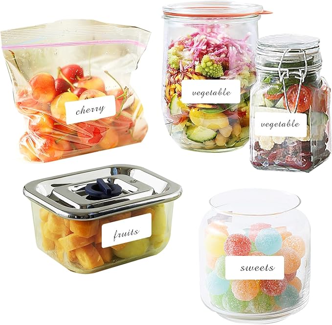 Removable Freezer Labels Stickers, 1 x 3 Inch Blank Removable Freezer Labels - Image 5