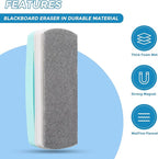 Ddaowanx Whiteboard Eraser, Magnetic Dry Erase Eraser, Glass Board Eraser - Image 2