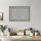 Amanti Art Grey Framed Magnetic Board 16x22 Small Vision Board - Image 5