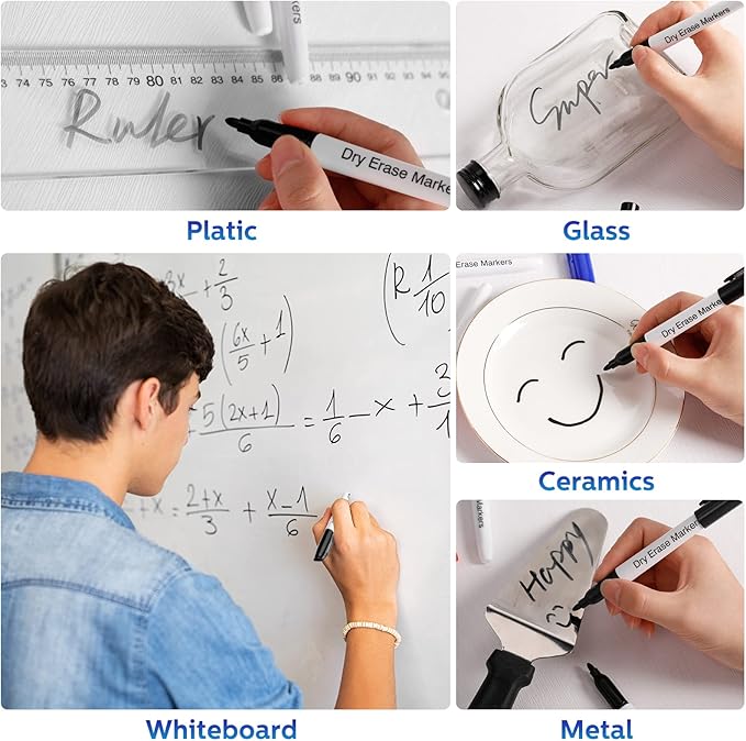 Thenshop 200 Pack Dry Erase Markers Bulk - Image 6