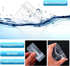 100 Pcs Lanyards for ID Badges and 100 Pcs Clear Name Tag Holders Reusable - Image 4