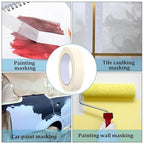HOFURME 12 Rolls Masking Tape Bulk 1 Inch White Beige Masking Tapes - Image 7