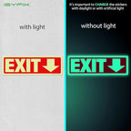 iSYFIX Exit Stickers Signs - Image 2