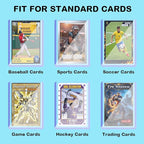 200ct 55pt 3" x 4" Hard Plastic Card Protector - Image 6