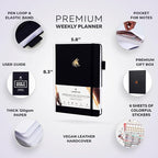 Clever Fox Planner Premium Edition – Undated Luxurious Weekly & Monthly Planner - Image 2