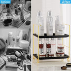 FSyueyun 2-Tier Bathroom Countertop Organizer, Tool-Less Installation Premium - Image 4