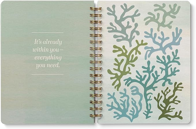 Compendium Spiral Notebook – Live Slow, Love True, Grow Free. – A Designer - Image 4