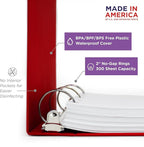 Carstens 2-Inch Heavy Duty Round Ring Binder - Image 3