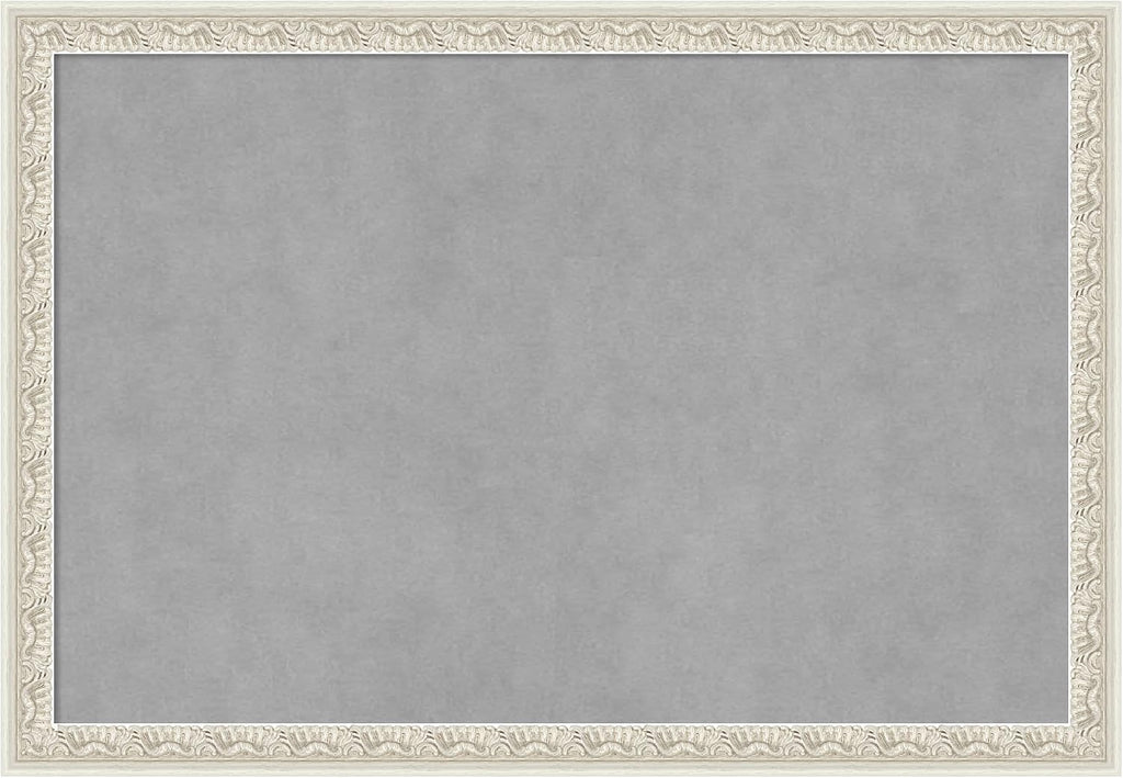 Amanti Art Silver Framed Magnetic Board 18x26 Medium Vision Board