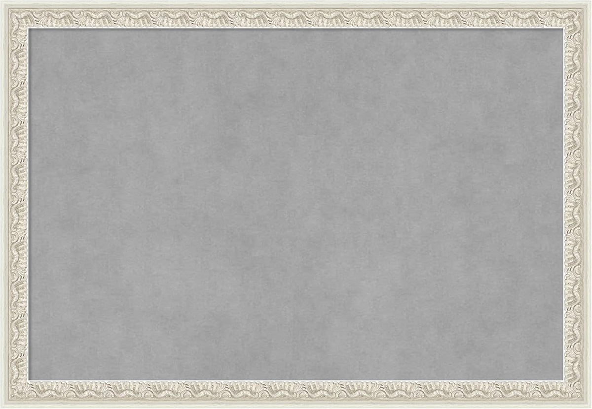 Amanti Art Silver Framed Magnetic Board 18x26 Medium Vision Board