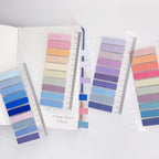 Potanro 800 Pcs Sticky Index Tabs, 4 Sheets Strip Index Tabs, Writable Page - Image 4