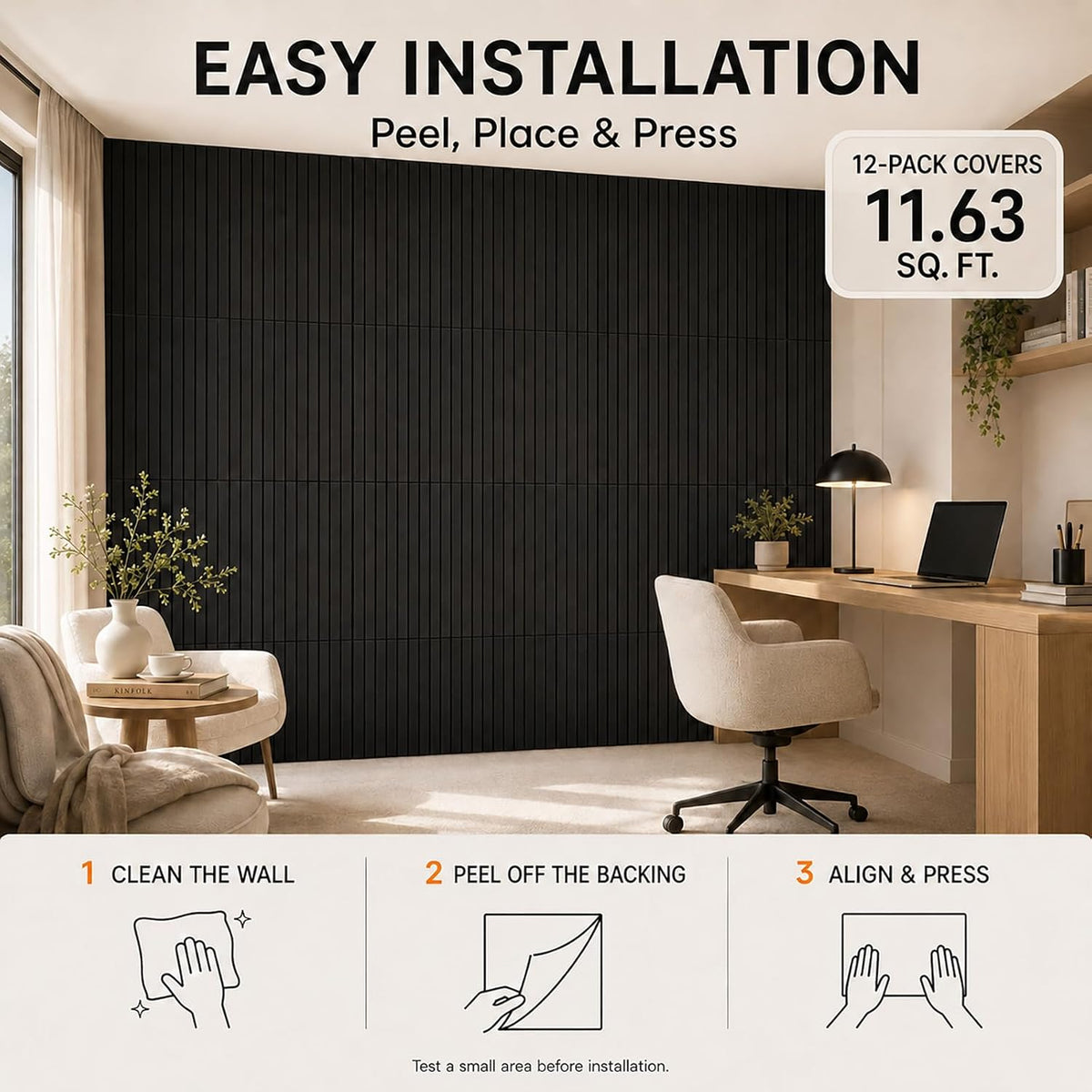 Felt Bulletin Board & Cork Board Alternative 48" x 36"- 12 Pack