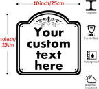 Custom Sign, Custom Indoor/Outdoor Decorative Sign，Aluminum Weatherproof Metal - Image 2