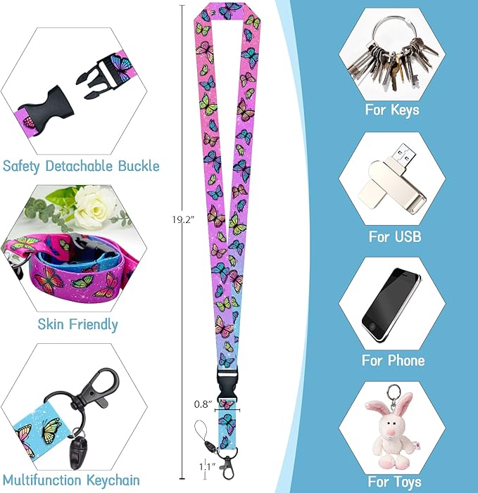 Lanyards for ID Badges Name Tags ID Card Holder, ID Badge Holder - Image 5
