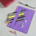 YoeeJob Pencil Pouch for 3 Ring Binder，Zipper Pencil Pouches Bulk，Pencil Case - Image 6