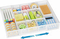 Marbrasse Expandable Desk Drawer Organizer, Mesh Drawer Organizer Tray by Marbrasse