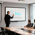 VIZ-PRO Magnetic Dry Erase White Board, 72 X 40 Inches - Image 6