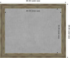 Amanti Art Grey Framed Magnetic Board 38x46 X-Large Vision Board - Image 4