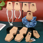 200PCS Bracelet Display Cards Sturdy Necklace Holder Cards Self Adhesive - Image 5