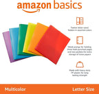 Amazon Basics Heavy Duty Colorful Plastic Folders - Image 2