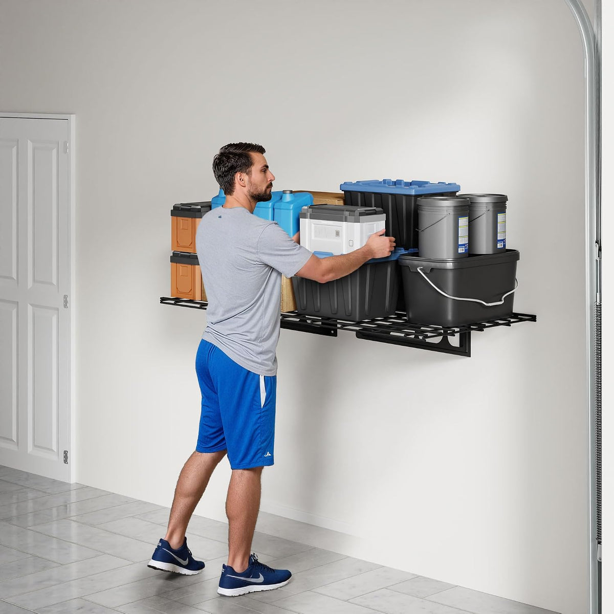fleximounts 1-pack 2x3ft garage shelving wall-mounted storage rack, main product view