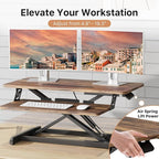 JOY worker Standing Desk Converter, Desktop Workstation Riser - Image 3