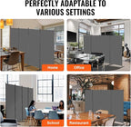 VEVOR Room Divider, 4 Panel Room Divider, Folding Privacy Screen and Portable - Image 6