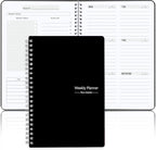 Undated Weekly Planner, Weekly Goals Notebook, A5 To Do List Planner, Habit by KAICNPAPER
