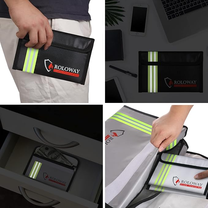 ROLOWAY Small Fireproof Bag - Image 6