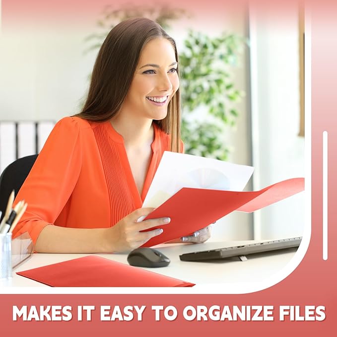Henoyso 18 Pcs Plastic Folders - Image 5
