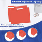 File Folder, HERKKA 30 Pack 1/3 Cut Tab File Folders, File Folders Great - Image 4