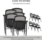 VACYOVKE 8 Pack Executive Office Chairs - Image 6