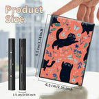 BWEGRHE Slim Credit Card Holder, Aluminum Minimalist Hard Case Pocket-Sized - Image 2